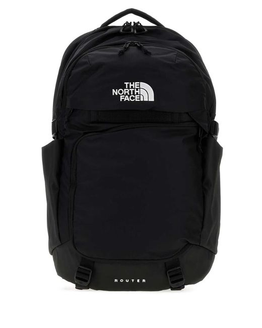 The North Face Black Router Backpack for men