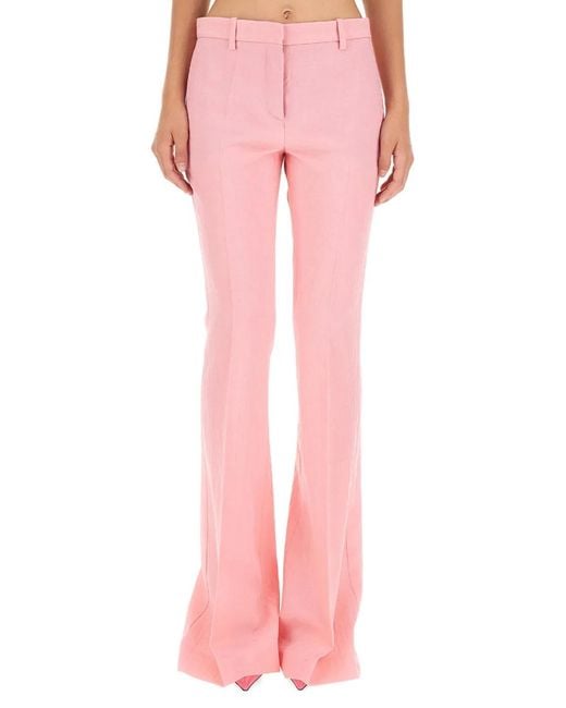 Versace Pink Flared Pants