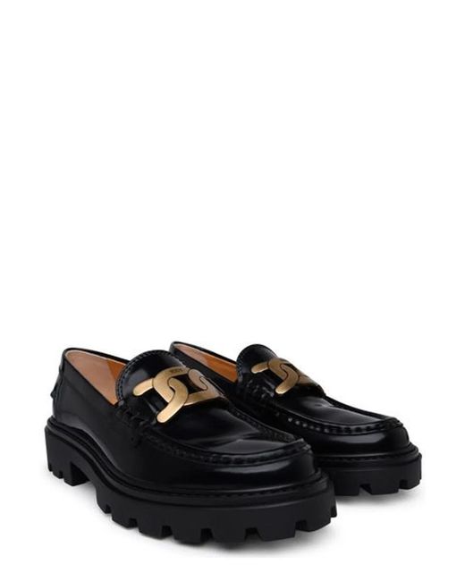 Tod's Black Xxw08J0Hl60Sha Gomma Pesante