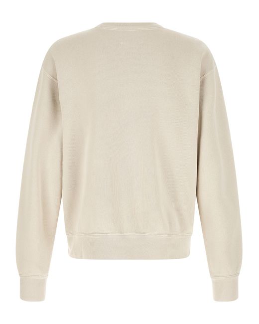 Isabel Marant White Cotton Sweatshirt for men