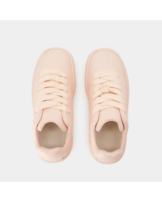 Burberry Pink Lf Box Sneakers