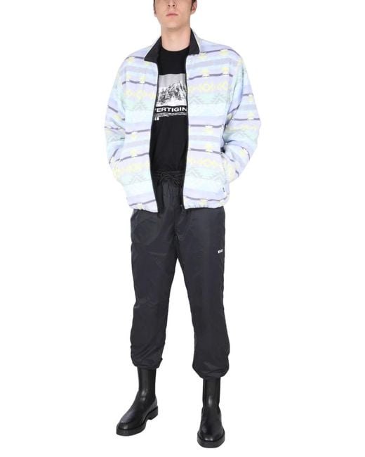 MSGM Blue Fantastic Jacket for men