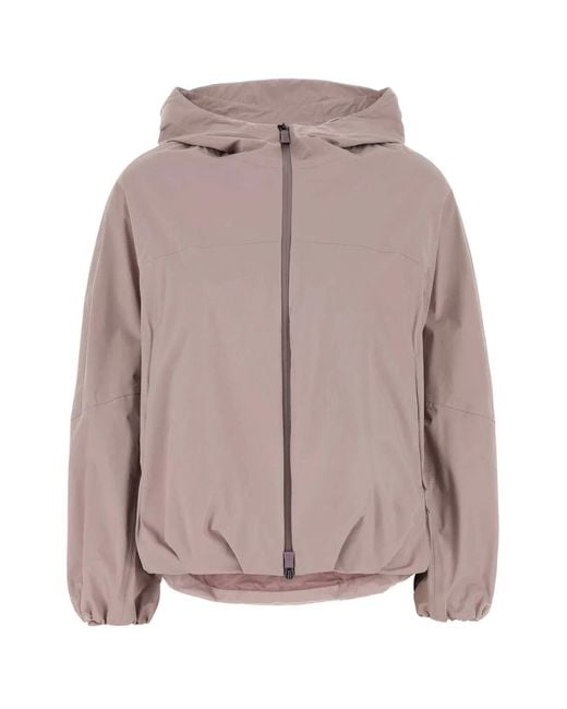 Herno Brown Nylon Jacket