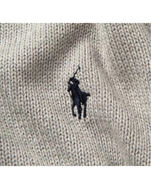 Ralph Lauren Gray Light Fine Knit Sweater for men