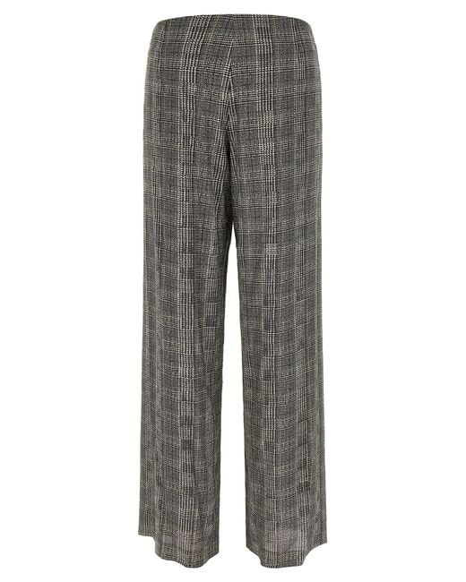 Ermanno Scervino Gray All-Over Crystal Pants