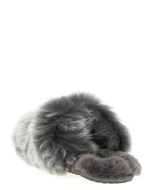 Ugg Gray 'Scuffette Chalet' Slipper