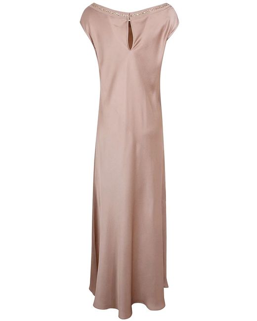 Antonelli Pink "Maxwell Super Jasmine Energy Cady" Long Dress