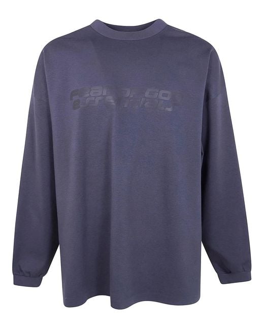 Fear Of God Blue "90's Long Sleeve" Tee for men
