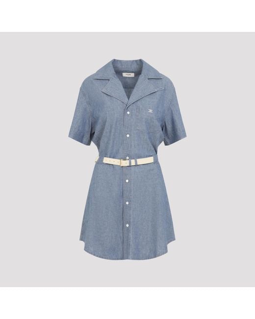 Céline Blue Dress
