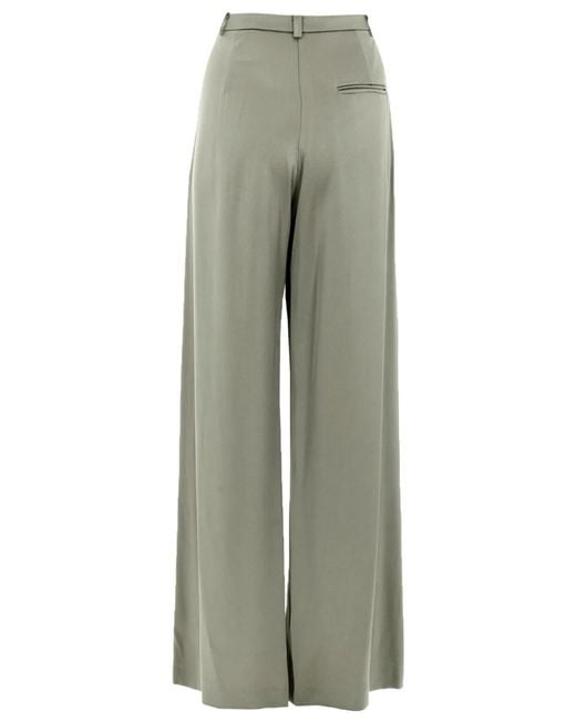 Alysi Green Pantalone Ampio
