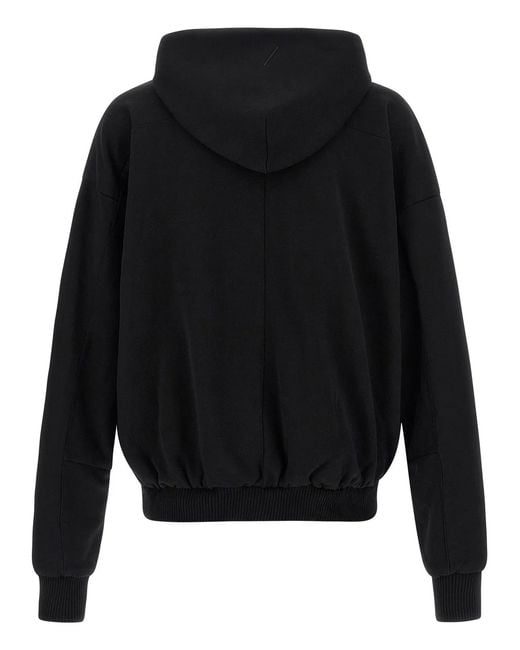 Thom Krom Black Hoodie for men