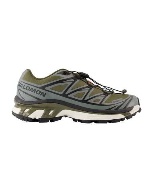 Salomon Gray Xt-6 Gtx Sneakers