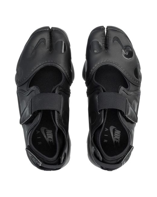Nike Black Air Rift Split Toe Sneakers