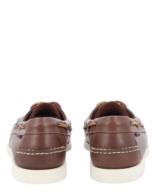 Sebago Brown Mocassino Docksides Portland for men