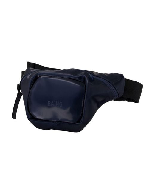 Rains Blue Bum Bag Micro W3 Belt Bag