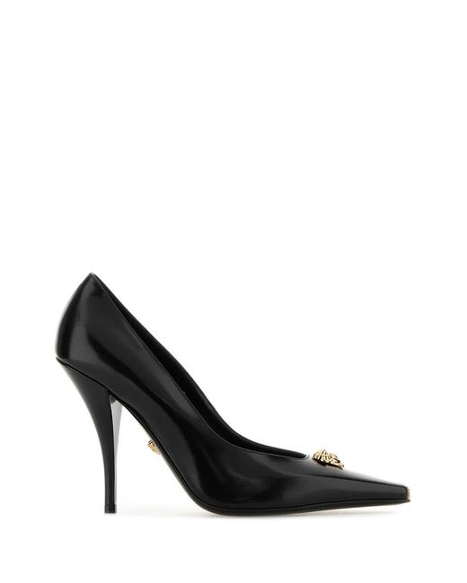 Versace Black Pump T.105 Calf Leather