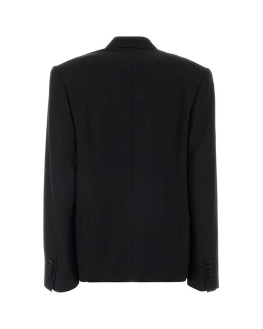 Dries Van Noten Black 01030-Bosea Tux 3249 W W Jacket