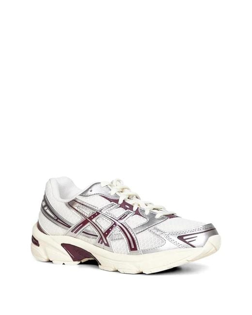 Asics White Gel-1130 Lace Up Sneakers