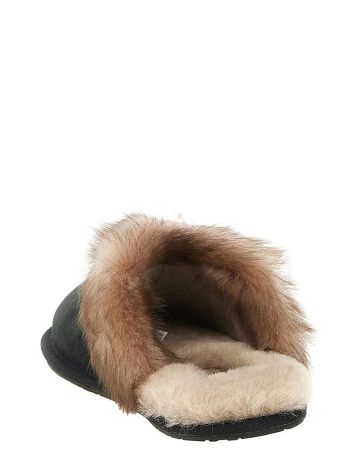 Ugg Black 'Scuffette' Sabots