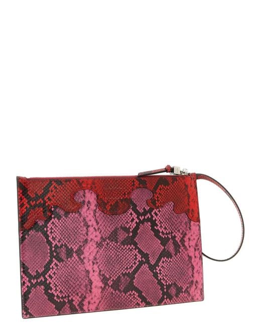 Ganni Red 'Fairy' Pouch