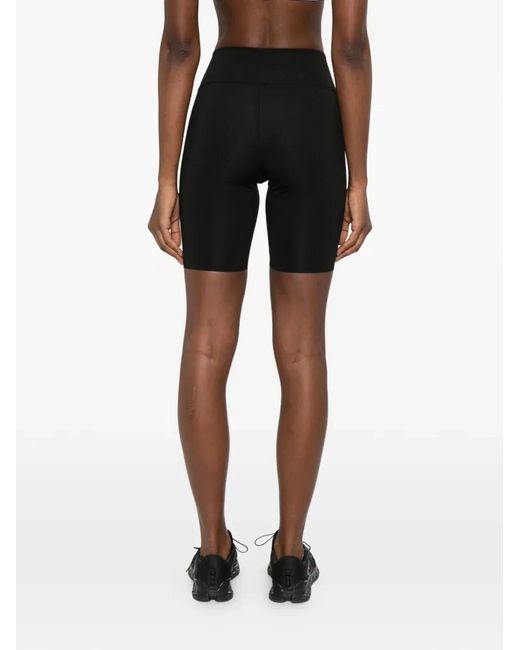 Autry Black Cyclist Shorts