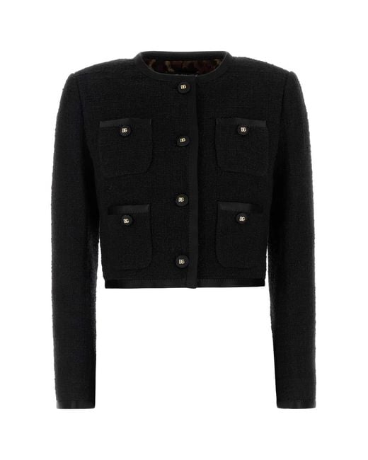 Dolce & Gabbana Black Dolce & Gabbana Jacket