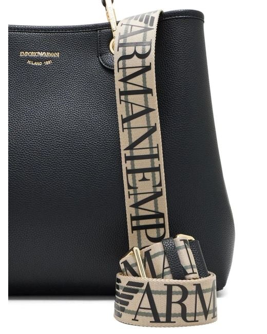 Emporio Armani Black Shopping Bag