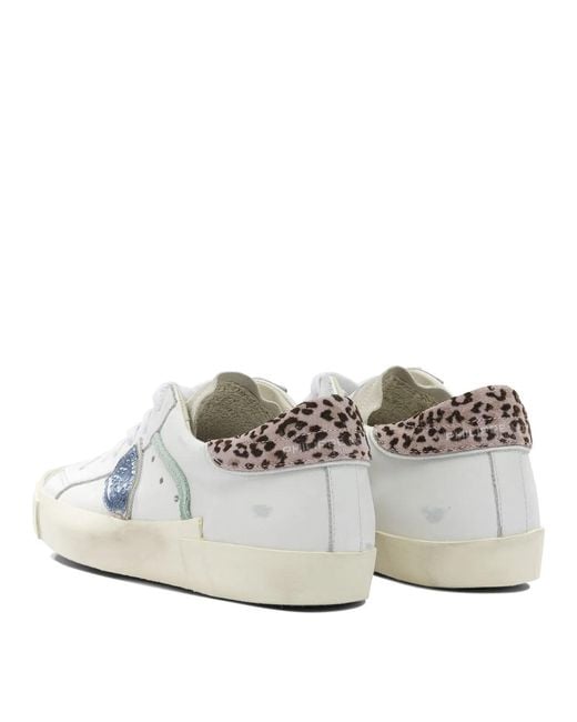 Philippe Model White Sneakers & Slip-On