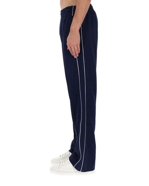Casablanca Blue Piquet Track Pants for men