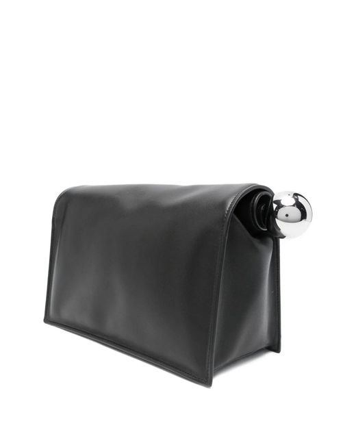 Jacquemus Black Rond Carré Pouch