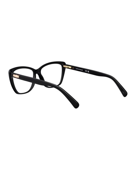 Longchamp Black Acetate Glasses
