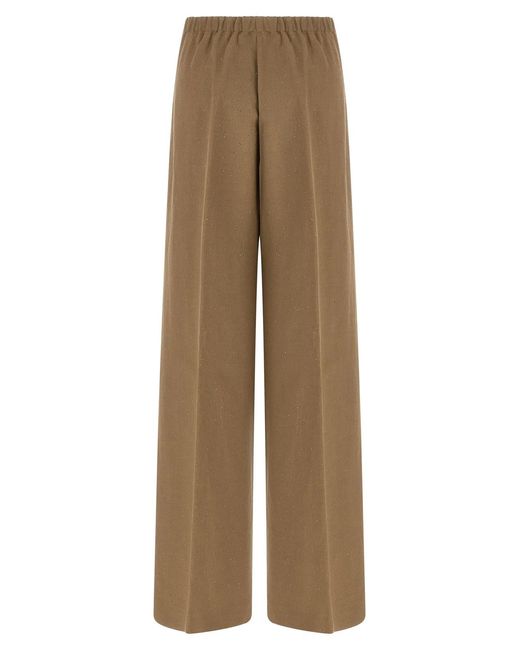Herno Natural Micro Sequin Pants