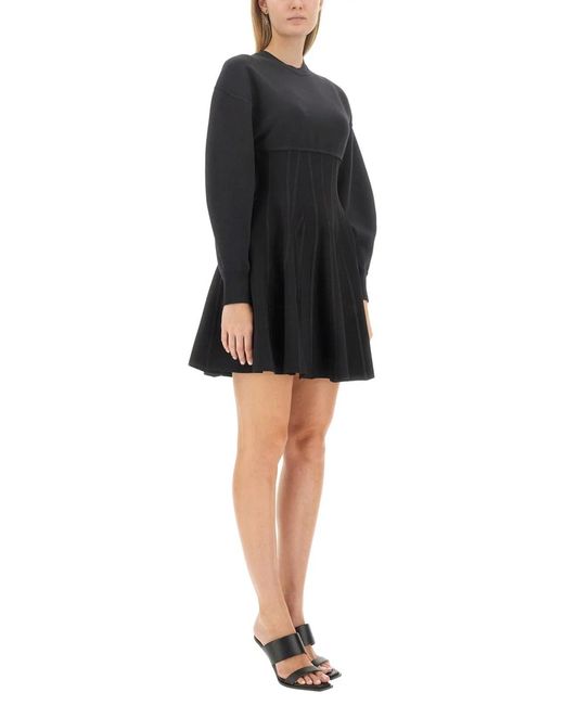 McQueen Black Mini Dress