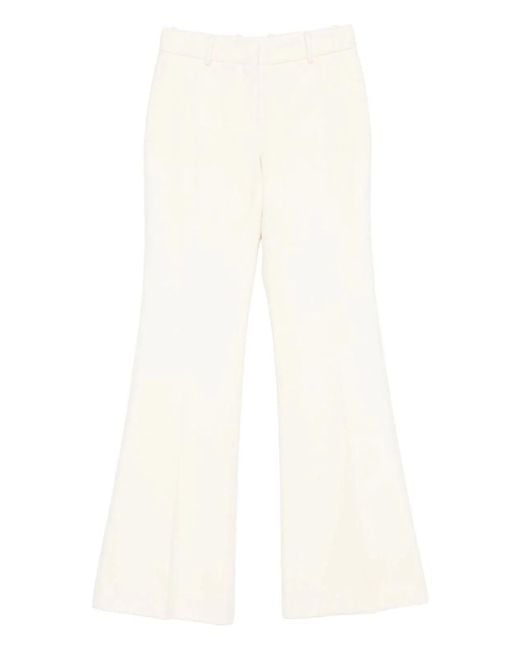 Ermanno Scervino White Virgin Wool Trousers