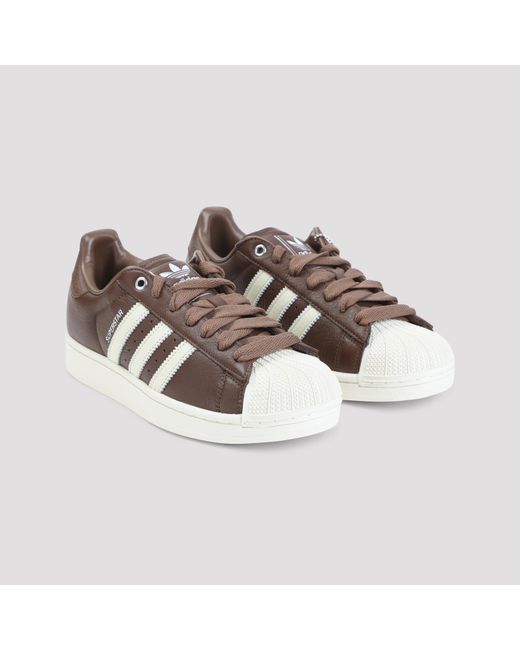 Adidas Originals Brown Superstar Ii Sneakers for men