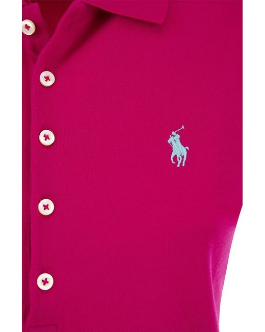 Polo Ralph Lauren Pink Cotton Polo Shirt