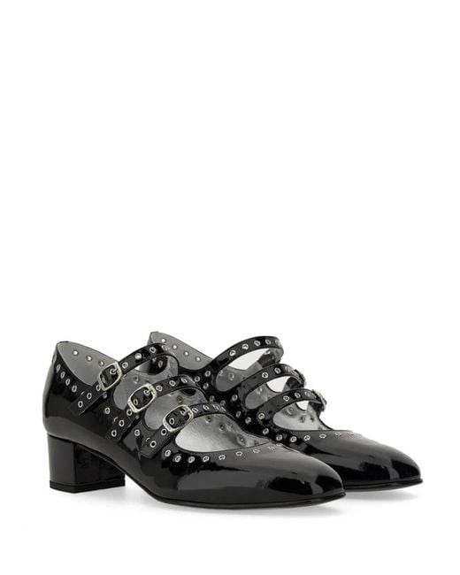 CAREL PARIS Black Pump Mary Jane "Camden"