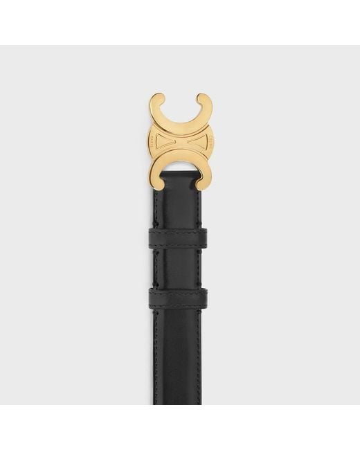 Céline Black Medium Elegant Belt
