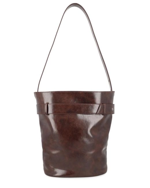 OSOI Brown Borsa A Secchiello "Brocle"