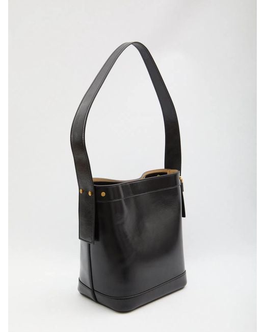 Versace White Pivot Small Bucket