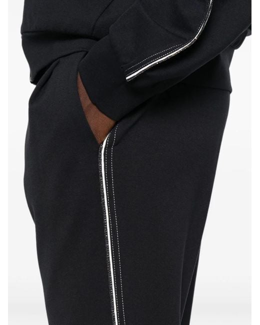 Fabiana Filippi Black Slim Fit Trousers