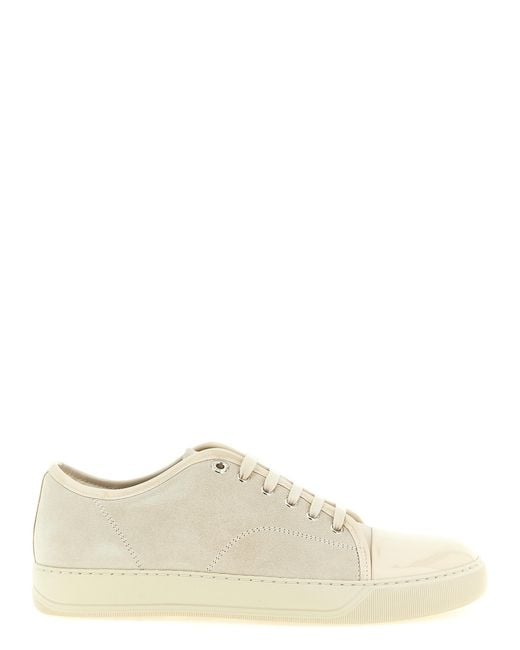 Lanvin White 'Basket' Sneakers for men