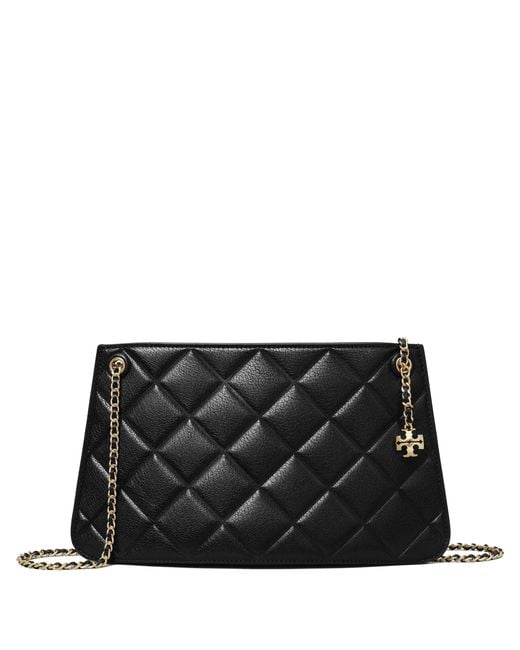 Tory Burch Black Fleming Clutch