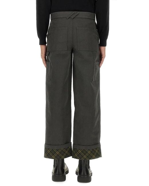 Burberry Black Carpenter Pants for men