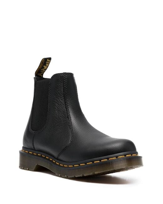 Dr. Martens Black 2976 Leather Chelsea Boots