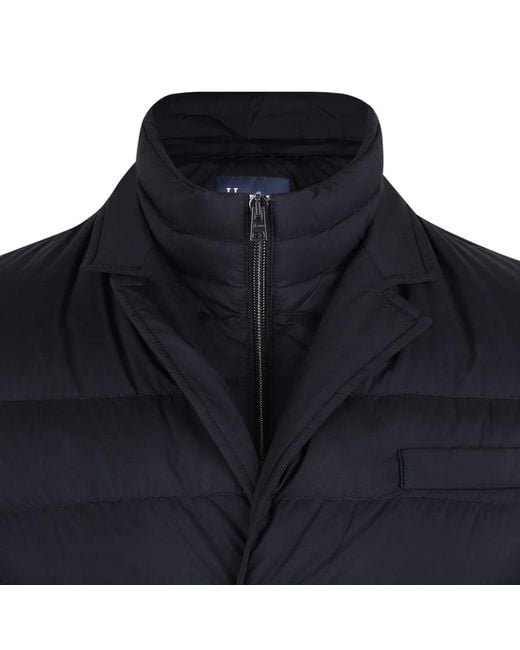 Herno Blue La Giacca Down Jacket for men