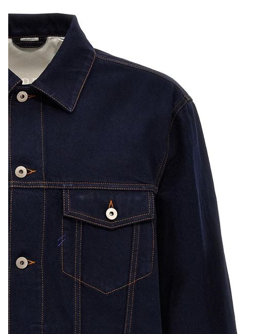 Burberry Blue Denim Jacket for men