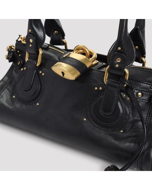 Chloé Black Paddington Bag
