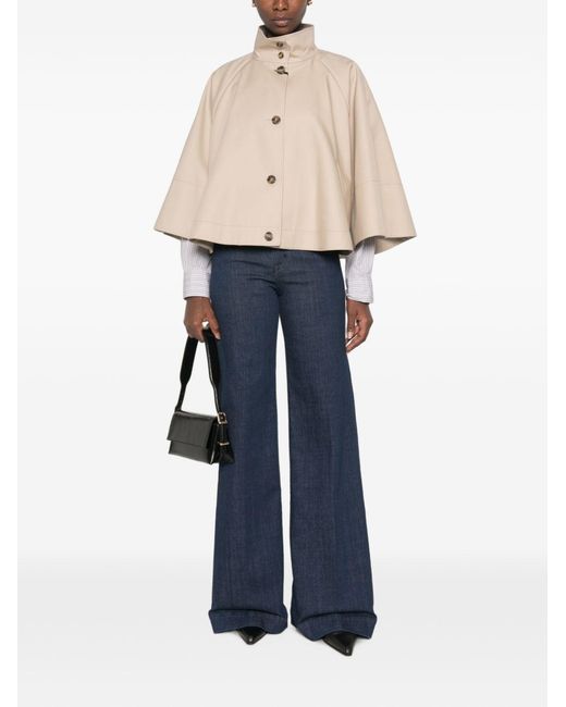 Jacob Cohen Blue Wide-Leg Denim Jeans