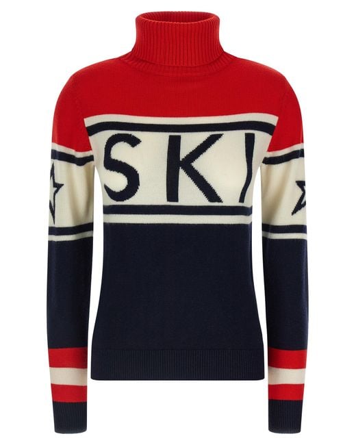 Perfect Moment Red 'Schild' Sweater